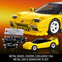 Mattel Brick Shop Hot Wheels Elite Series Acura Nsx Yellow (Sam'S)