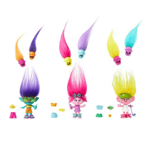 Trolls Hair Pops Small Dolls - Assorted