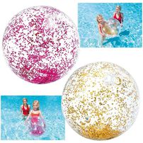 Intex Transparent Glitter Beach Ball - Assorted