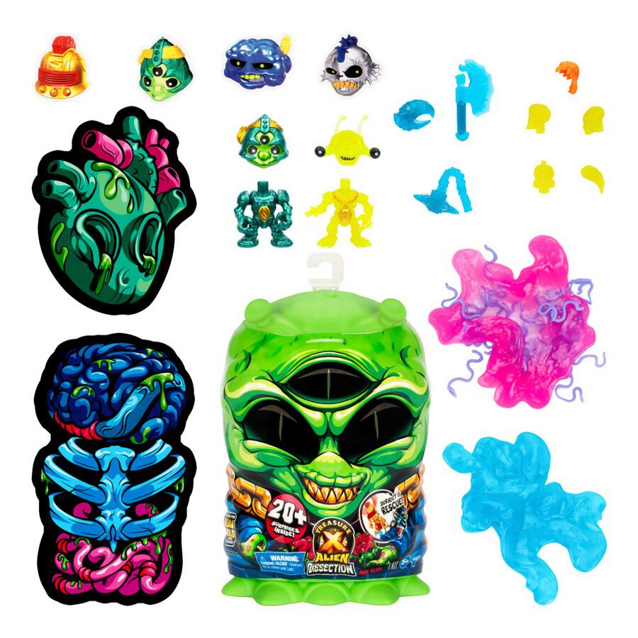 Treasure X Dissection Aliens S2 Mini Alien - Assorted | Toys