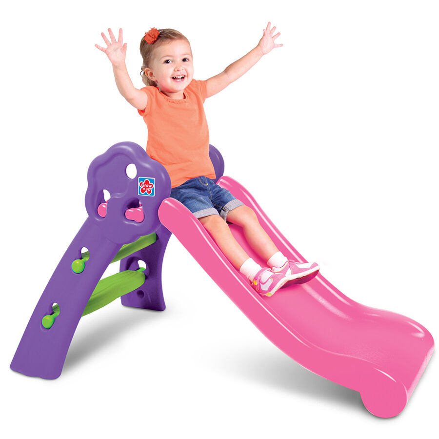 Grow'n Up Qwikfold Fun Slide (Purple) | Toys