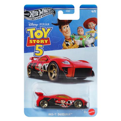 Hot Wheels GDG83 Silver Series Entertainment Bundle of 5 (Dash M)
