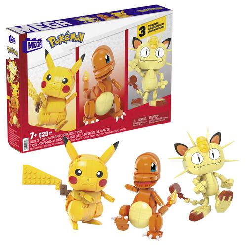 Mega Pokemon Pokemon - Build & Show Kanto Region Trio