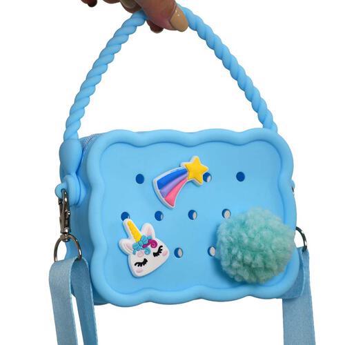 playpop Sky Blue Mini Silicone Bag