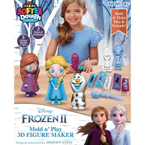 Cra-Z-Art Softee Dough Disney Frozen 2 3D Figure Maker