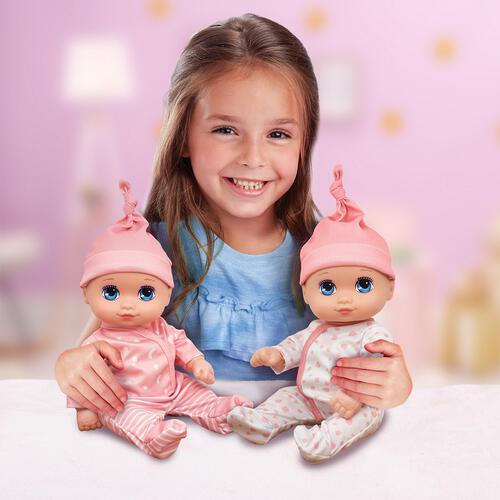 New Adventures Cuddle Kids Sweet Talking Twins 10-Inch Doll