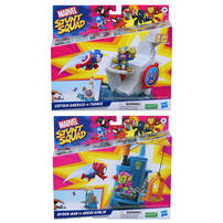 Marvel Stunt Squad Smashin&rsquo; Heroes Playset - Assorted