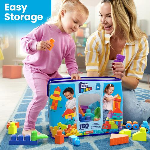 Mega Bloks Bigger Building Bag 150 Blocks