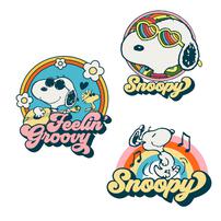 Peanuts Phone Grip - Retro Rainbow Assorted