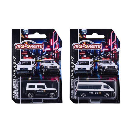 Majorette Kabaya Japan Police - Assorted