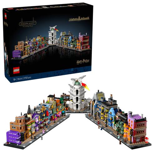 LEGO Harry Potter Diagon Alley Wizarding Shops 76444
