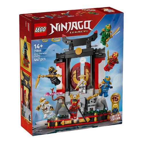 LEGO Ninjago Ninja Character Display 15th Anniversary 71866