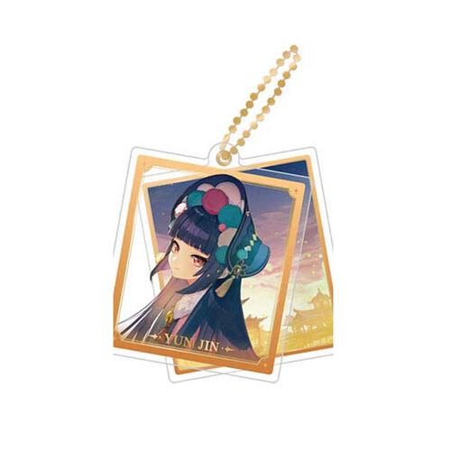 Genshin Impact Double Acrylic Keychain -Yun Jin (Liyue Theme)