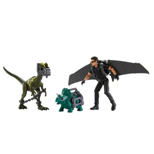 Jurassic World Dinosaur Jurassic Park Dr. Ian Malcolm Glider Escape Pack