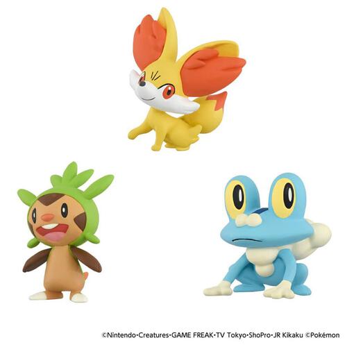 Pokemon 30th Anniversary Monster Collection Set Of 3 For The Journey Kalos