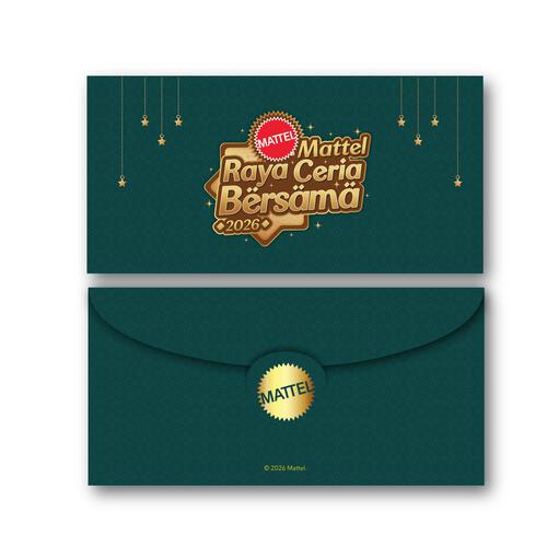 GWP 2026 MATTEL RAYA GREEN PACKET (PACK OF 5)