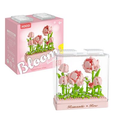 KOCO Preserved Fresh Flower Rose With Case