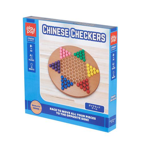 Play Pop Chinese Checker Strategy Game