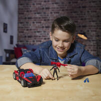 Marvel Spider-Man VenomVersus Epic World of Action Miles Morales Remix Blast Racer