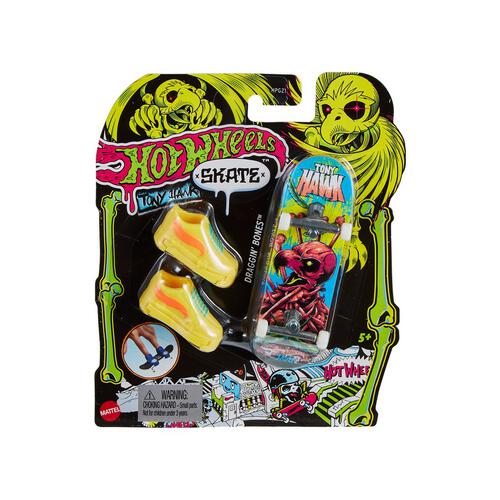 Hot Wheels Skate Neon Bones Tony Hawk-Themed Fingerboards & Skate Shoes - Assorted