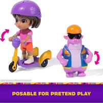 Dora Adventure Pack With 2 Figure And Accessories M02 - Assorted