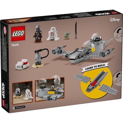 LEGO Star Wars Mando and Grogu's N-1 Starfighter 75410