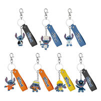Beast Kingdom Disney Stitch Job Experience Camp Keychain Blind Box - Assorted