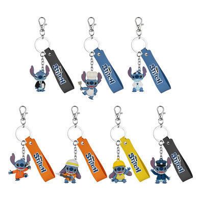 Beast Kingdom Disney Stitch Job Experience Camp Keychain Blind Box - Assorted