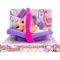 New Adventures Magic Nursery Tote Along Baby 8-Inch Doll