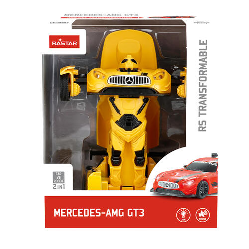 Rastar 1:32 Transformable Car - Mercedes-Benz GT3