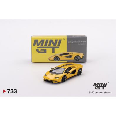 Mini GT Lamborghini Countach LPI 800-4 New Giallo Orion