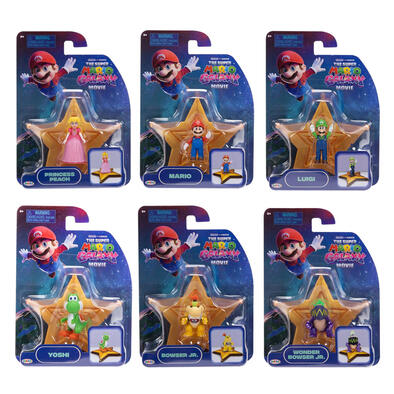 The Super Mario Galaxy Movie Mini Star Figure - Assorted