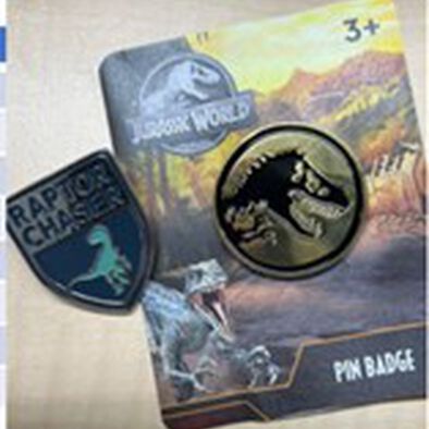 Jurassic World Collectable Pins - Assorted