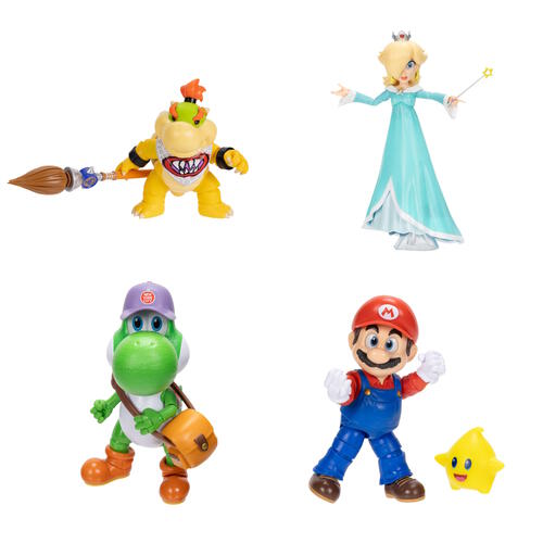 The Super Mario Galaxy Movie 5-inch Figures - Assorted