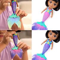 Dora Mer-Mazing Adventure Dora, Color Changing Mermaid Doll