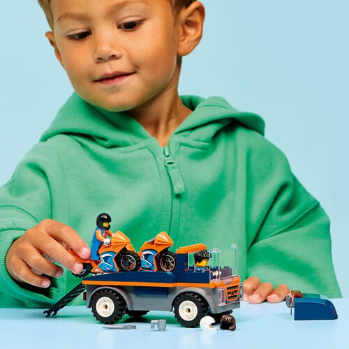 LEGO City Motorcycle Transporter 60491