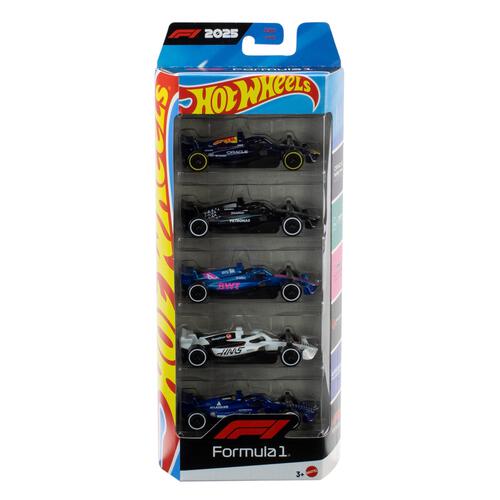 Hot Wheels JLN11 Race Team 5-Pack