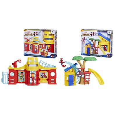 Spidey Amazing Friends Spidey Scene Playset -Assorted