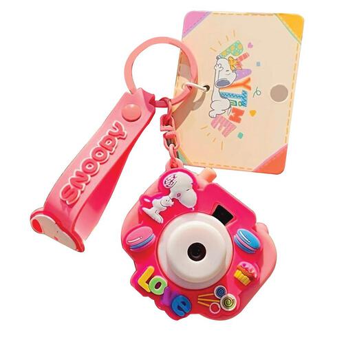 Snoopy Keychain Camera Mix Colour- Assortment