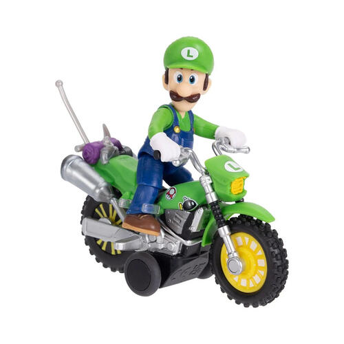 The Super Mario Galaxy Movie Pull Back Racer with Figure - Assorted