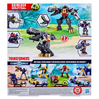 Transformers CYBERWORLD Grimlock Chomp &amp; Battle