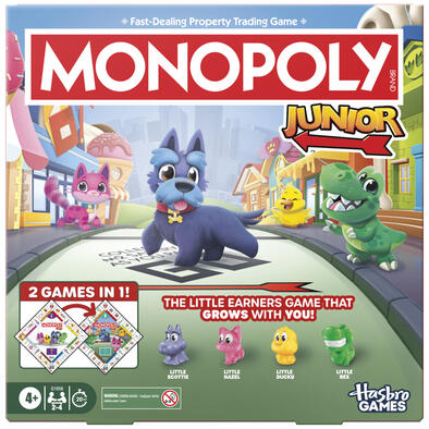 Monopoly Junior Square 2 In 1