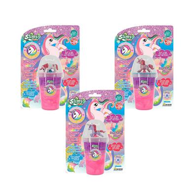 Slimy Unicorn Collectible Figure & Slime Pack - Assorted 