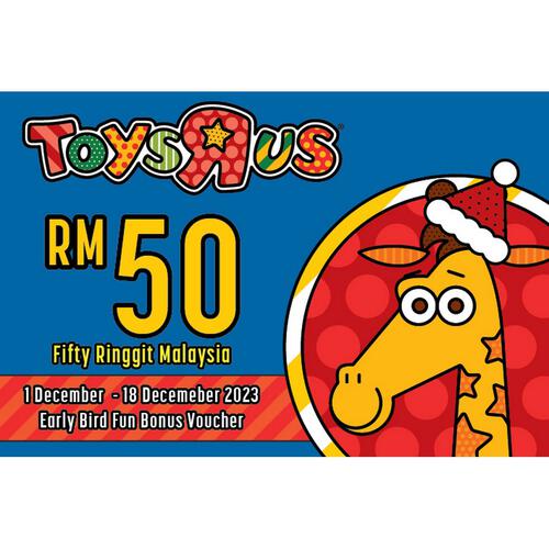 Early Bird Fun Bonus RM 50 Voucher