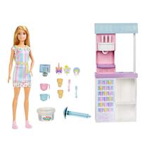 Barbie Ice Cream Shop Playset