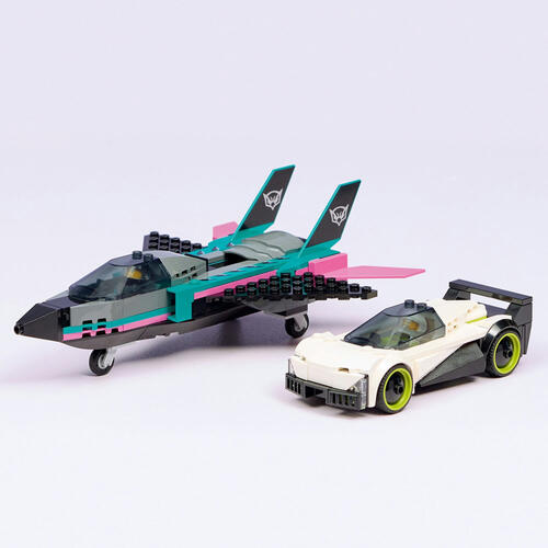 LEGO City Jet vs. Car 60489