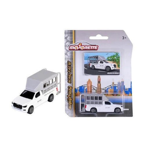 Majorette Song Taew Edition White Isuzu D-Max