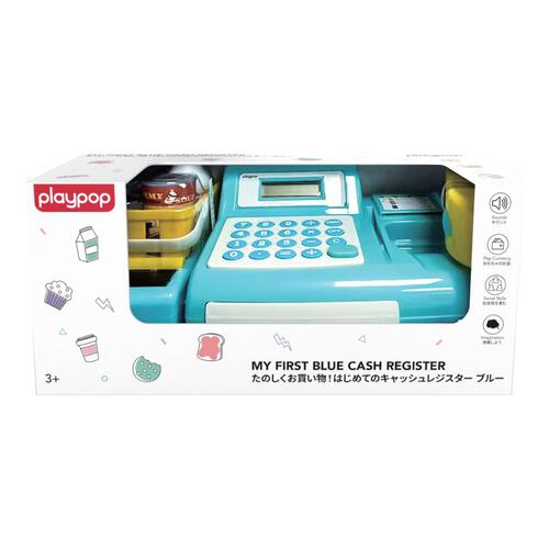 playpop My First Blue Electronic Cash Register