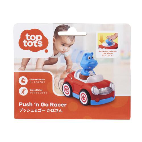 Top Tots Push N Go Racer - Hippo