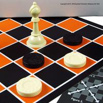 SPM SHAHS Standard Chess & Dam (2in1)